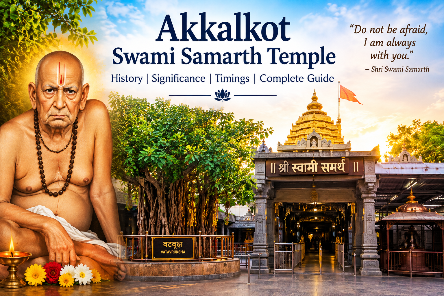 Akkalkot Swami Samarth Temple – History, Spiritual Significance and Complete Guide
