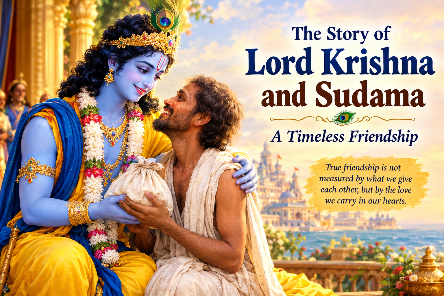 The Story of Lord Krishna and Sudama – A Timeless Friendship