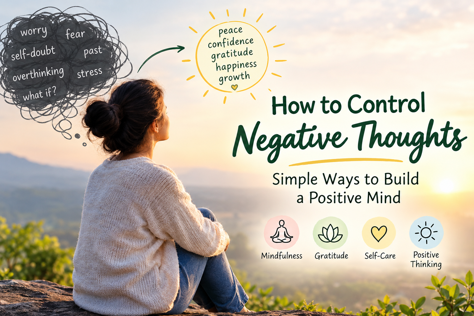 How to Control Negative Thoughts: Simple Ways to Build a Positive Mind