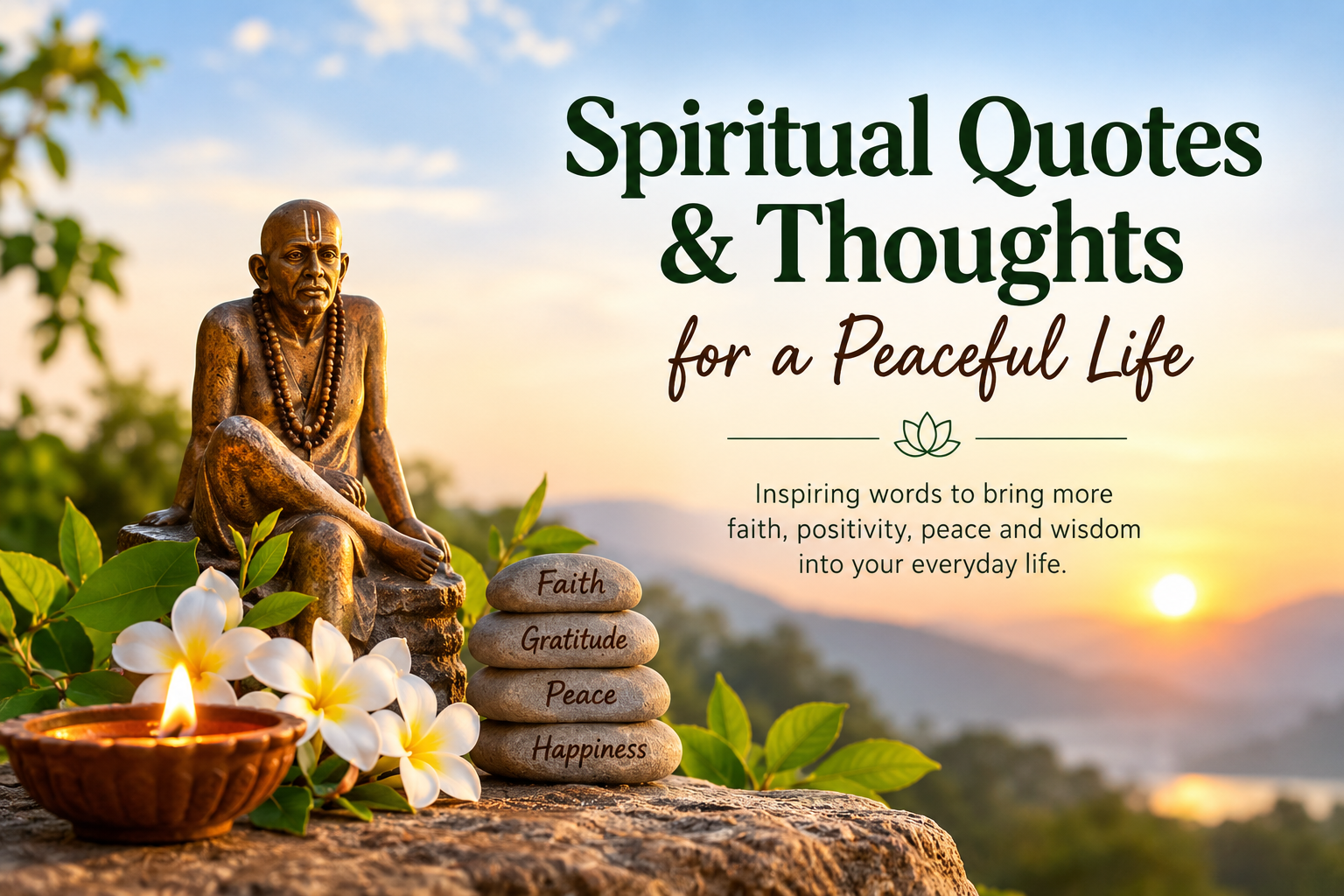 Powerful Spiritual Quotes and Thoughts for a Peaceful Life