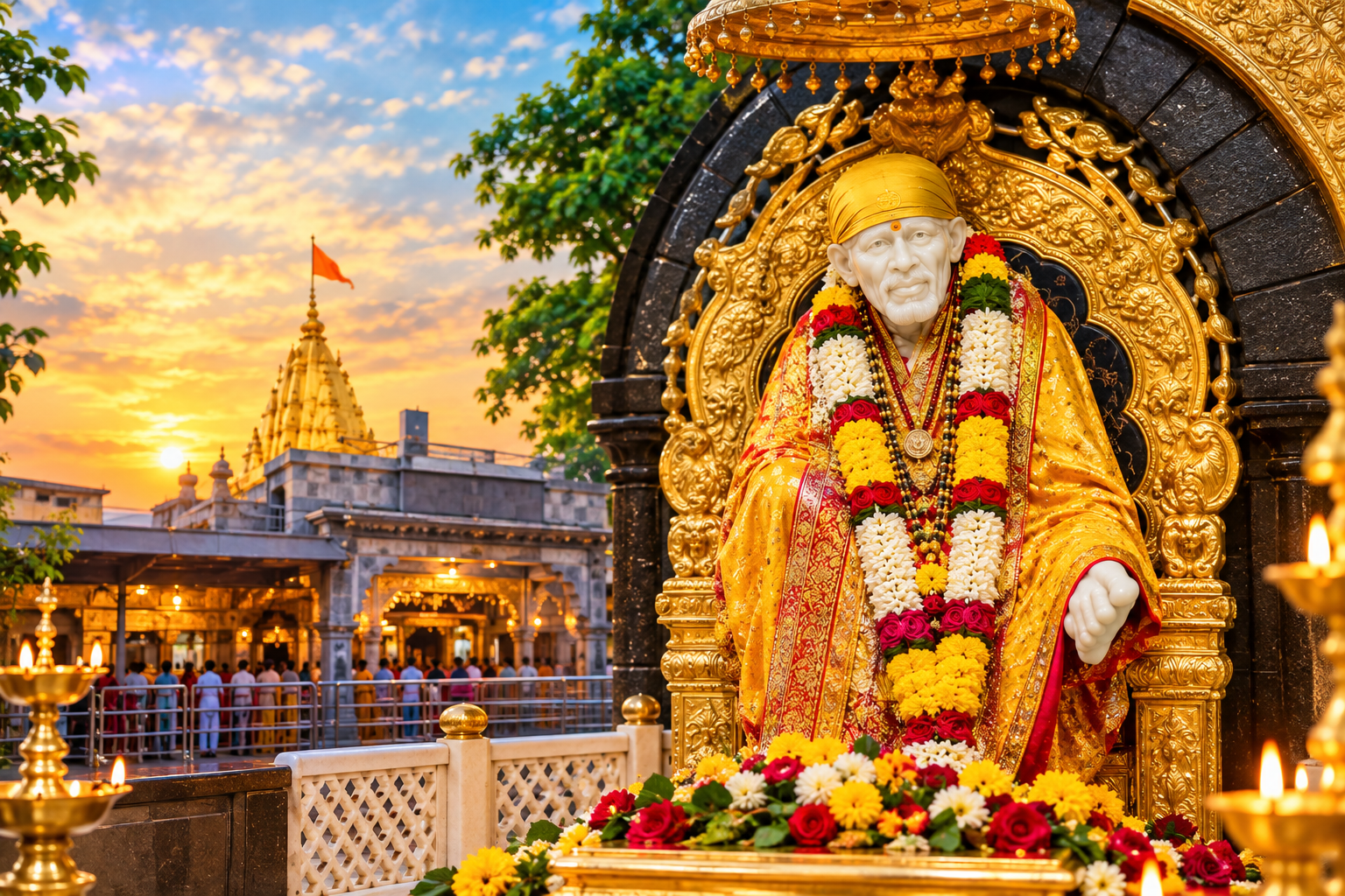Shirdi Sai Baba Temple – History, Faith and Darshan