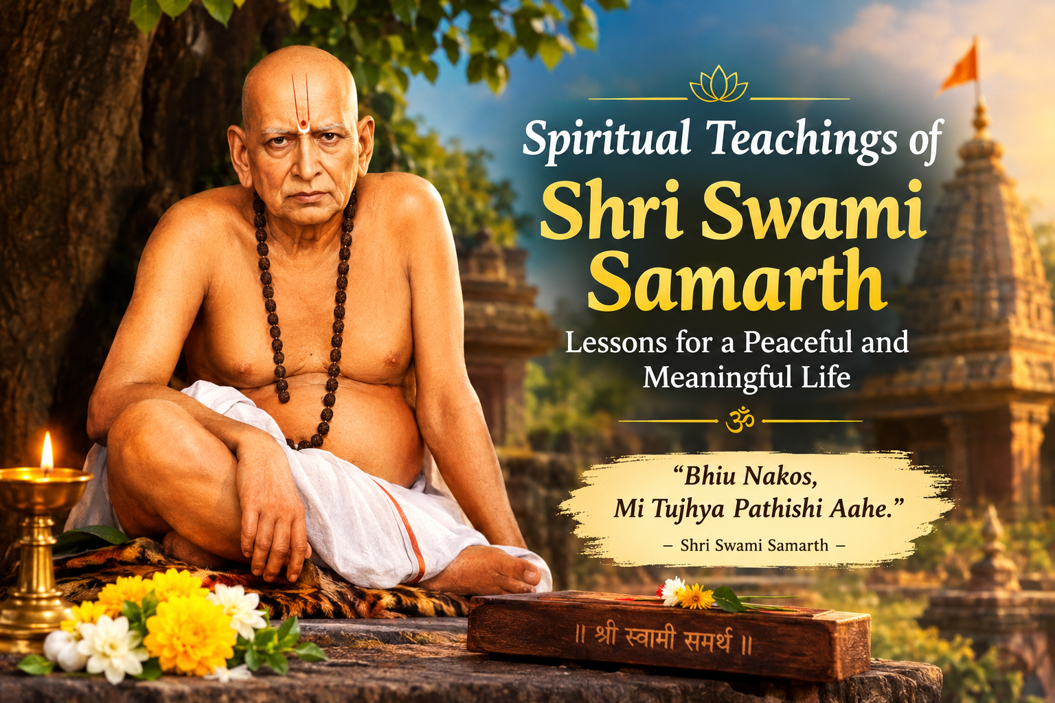Spiritual Teachings of Shri Swami Samarth: Lessons for a Peaceful and Meaningful Life