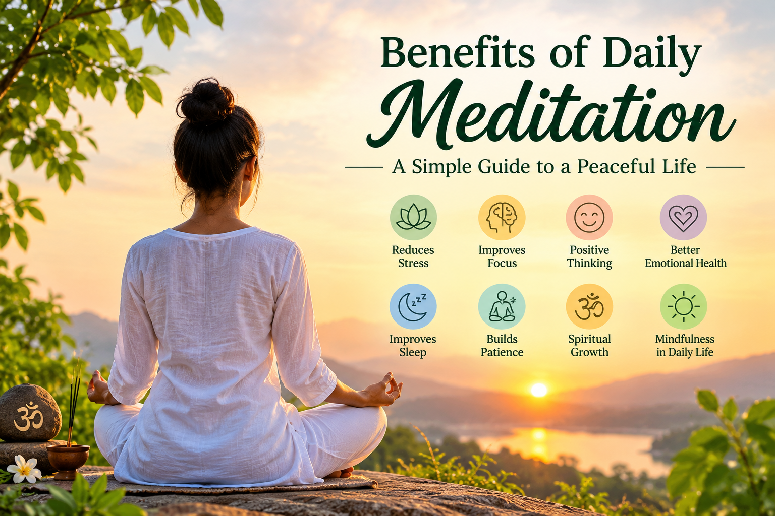 Benefits of Daily Meditation: A Simple Guide to a Peaceful Life