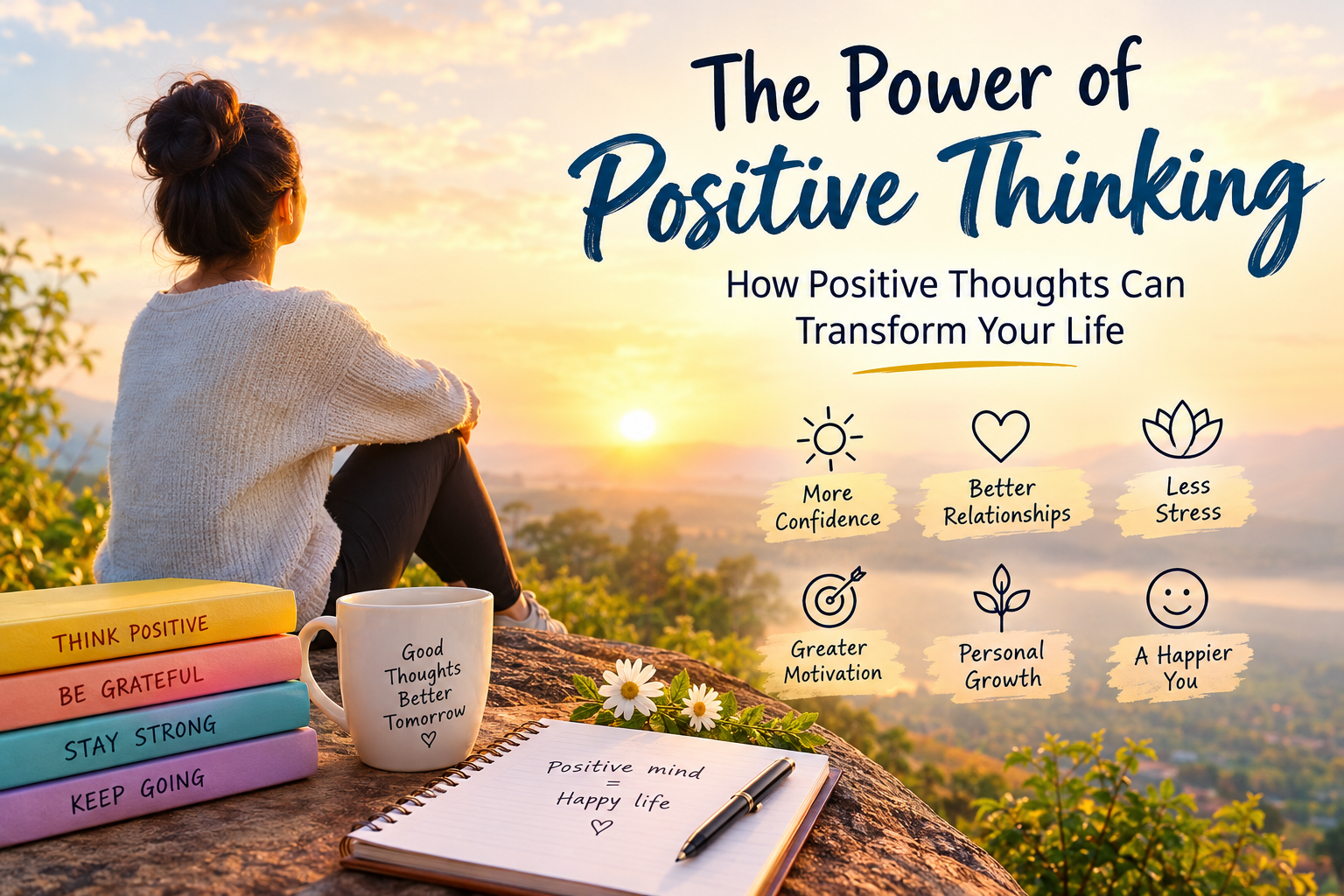 The Power of Positive Thinking: How Positive Thoughts Can Transform Your Life