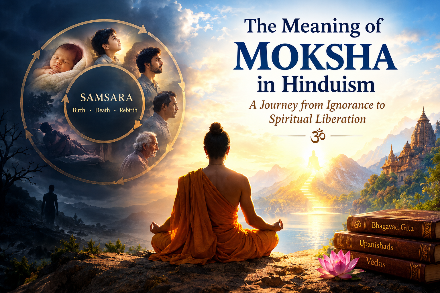 The Meaning of Moksha in Hinduism: A Complete Guide to Spiritual Liberation