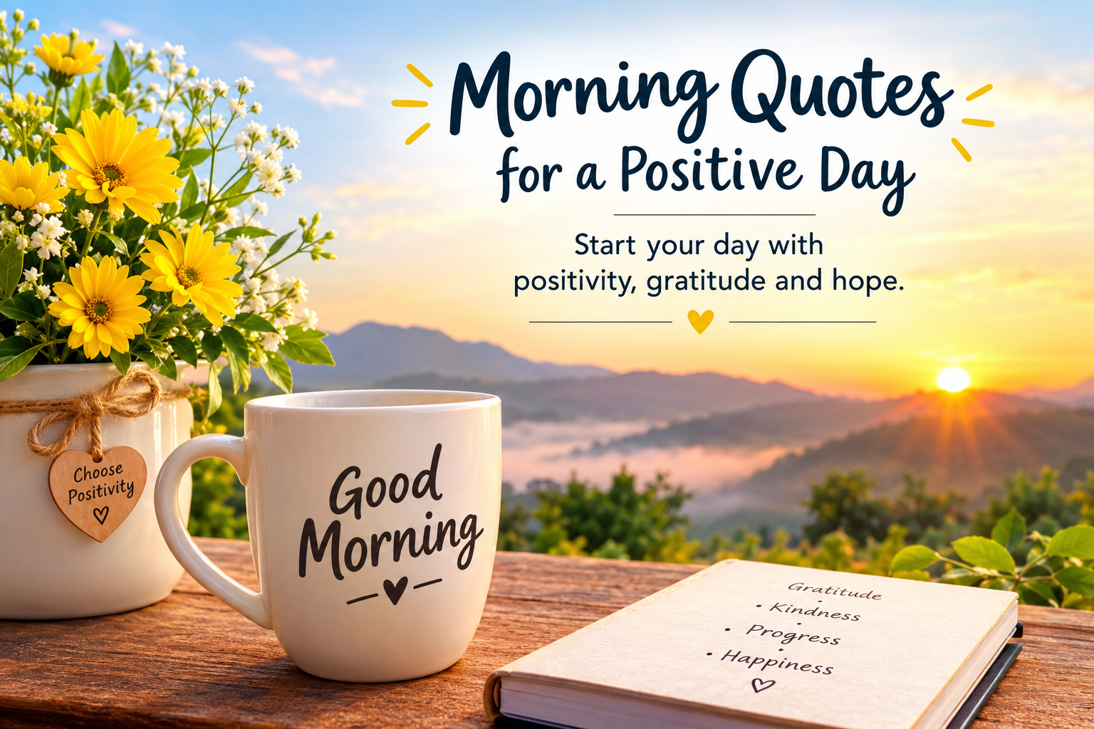 Morning Quotes for a Positive Day: Start Your Day with Positivity