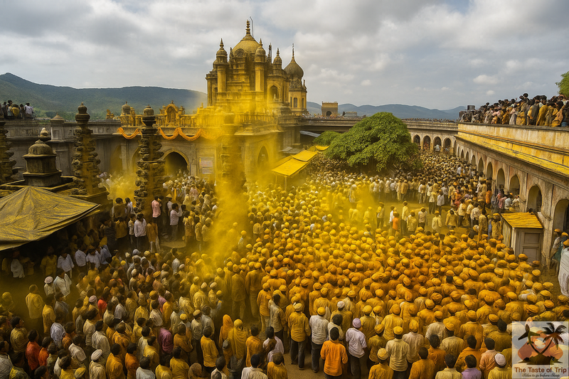 Shri Khandoba Temple, Jejuri – Bhandara and Religious Traditions