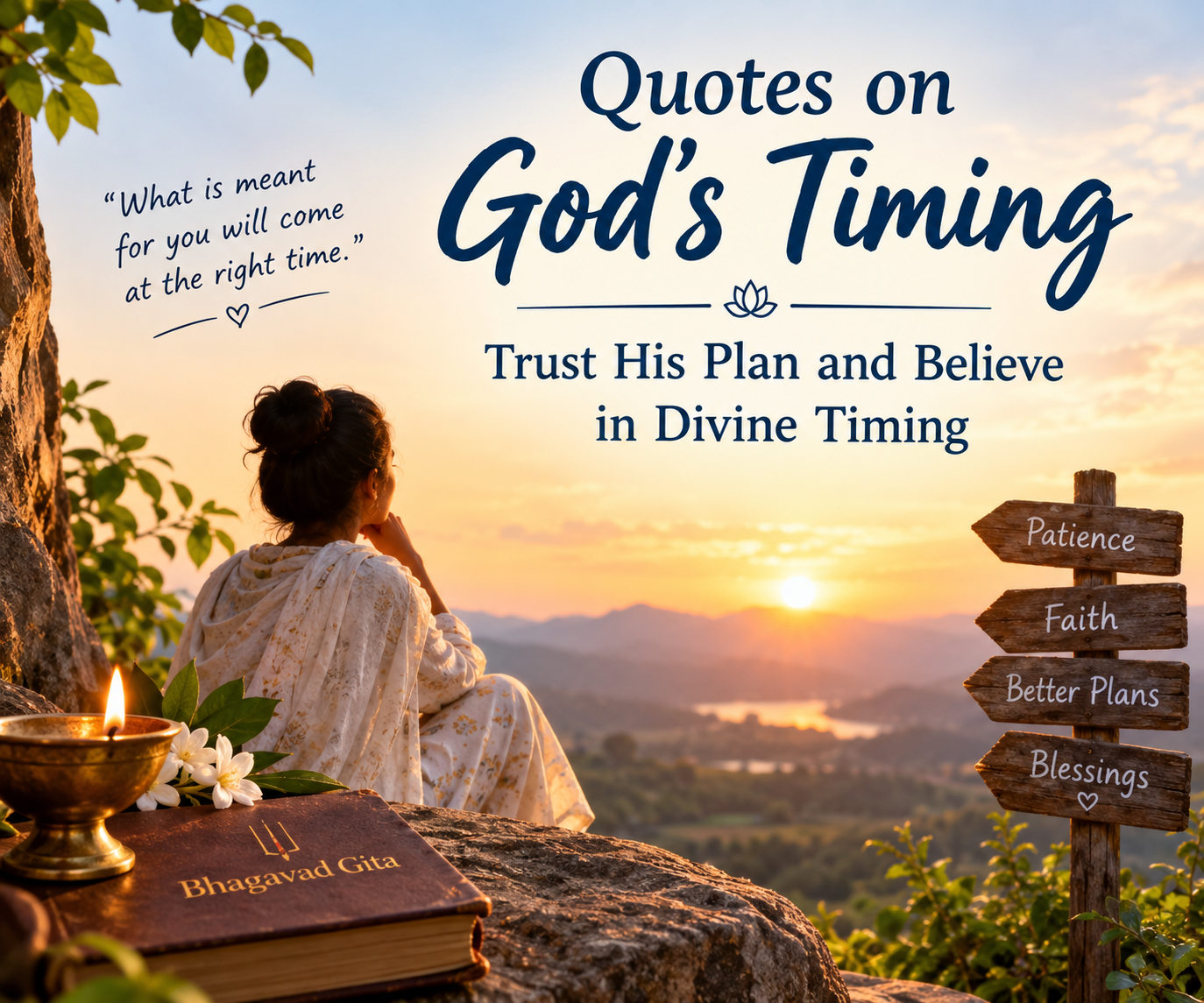 Quotes on God’s Timing – Trust His Plan and Believe in Divine Timing