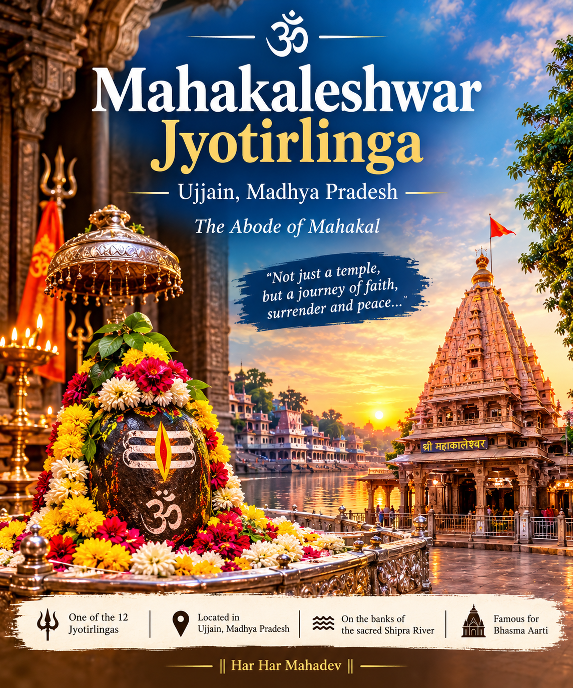 Mahakaleshwar Jyotirlinga – Madhya Pradesh