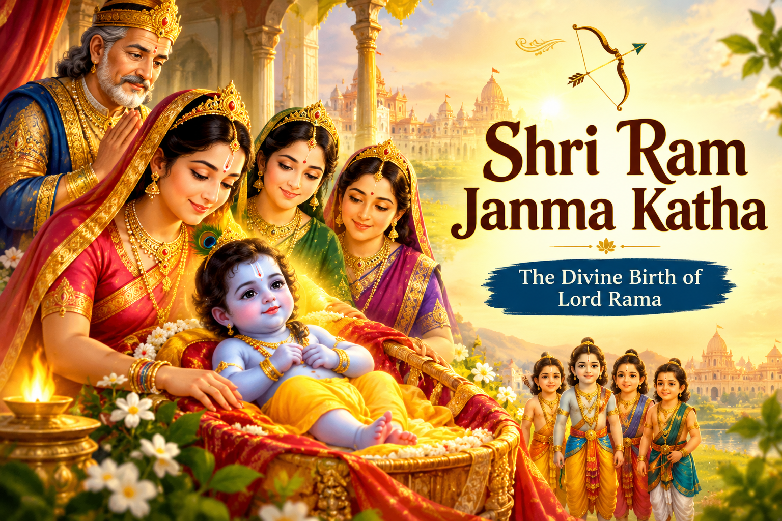 The Birth Story of Lord Rama – Shri Ram Janma Katha