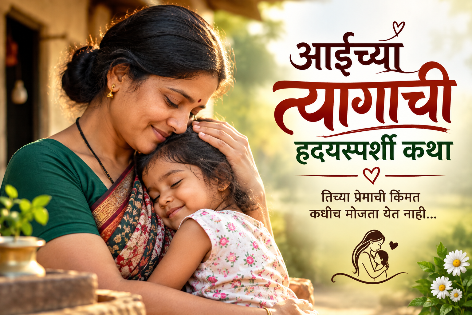 आईच्या त्यागाची हृदयस्पर्शी कथा – तिच्या प्रेमाची किंमत कधीच मोजता येत नाही ❤️