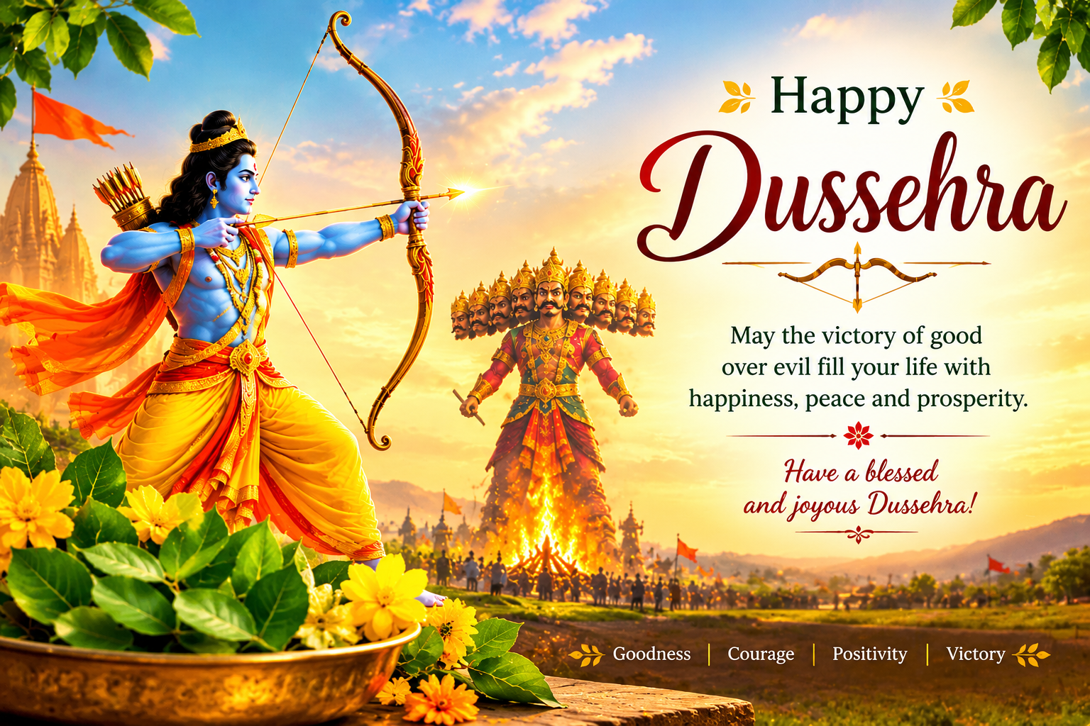 Happy Dussehra – Good Morning  🙏🚩