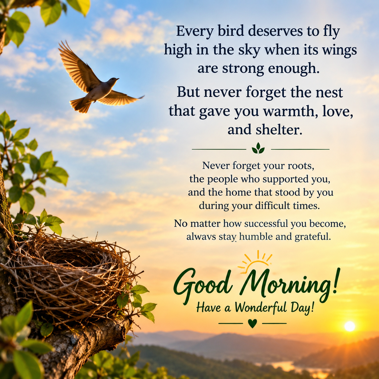 Good Morning! Have a Wonderful Day! 🌸